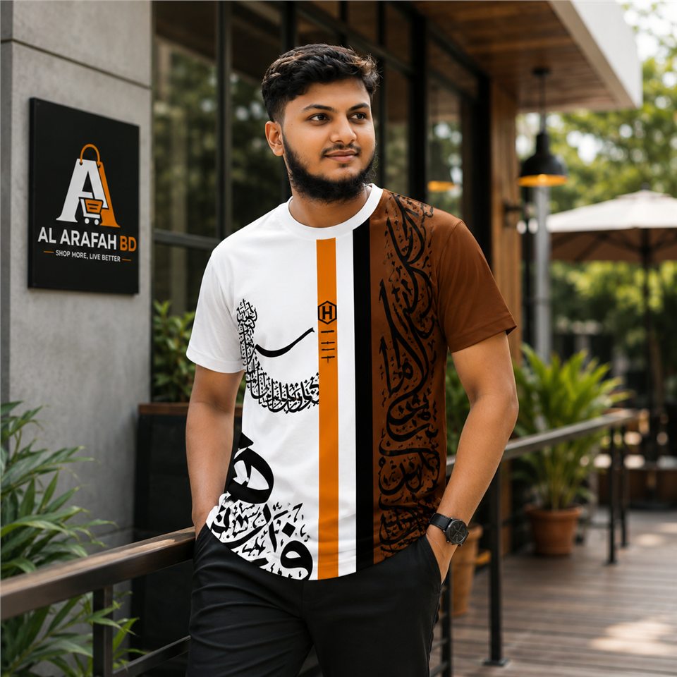 ইসলামিক ক্যালিগ্রাফি টি-শার্ট